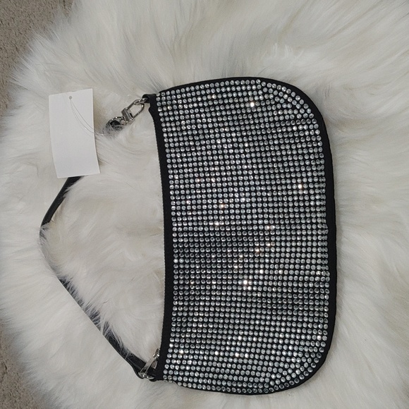 H&M Rhinestone-embellished Clutch Bag - Picture 2 of 4